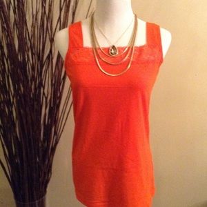 Orange Tank Top