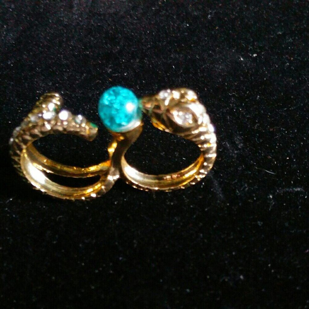 Snake gold plated 💍ring