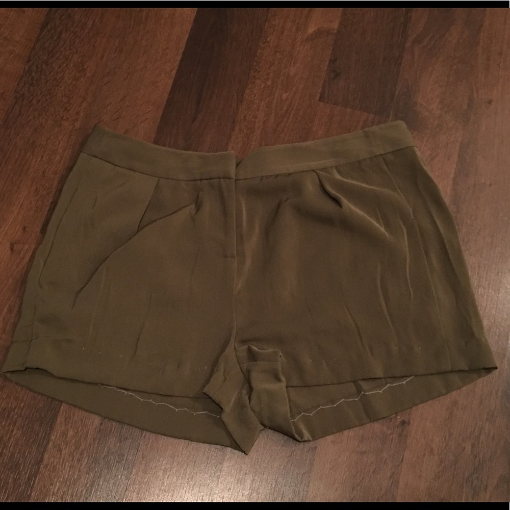 Olive Green DKNY Shorts