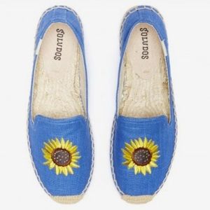 Never worn sunflower soludos