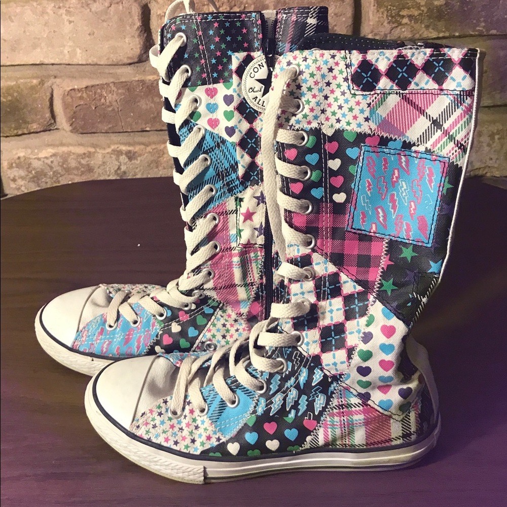 Converse Allstar Girls size 3.5 Tall Shoe