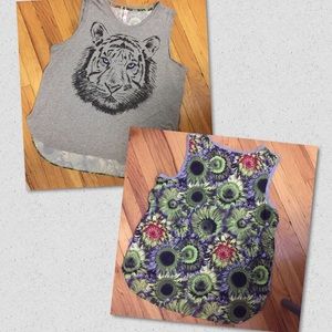 Mixed media tiger tank