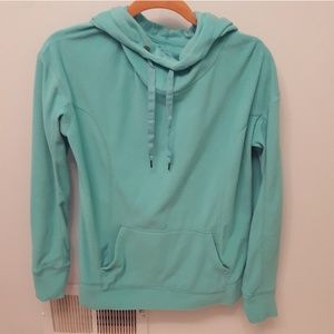 Tek Gear fleece blue turquoise hoodie