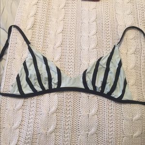 Tavik light blue bikini top