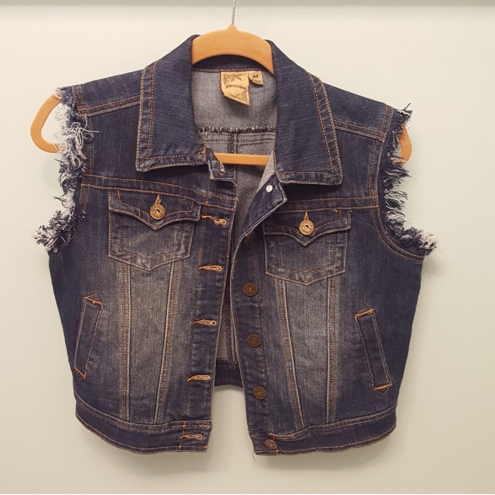 Denim vest