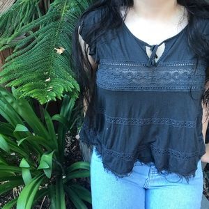 American Eagle Detailed babydoll top