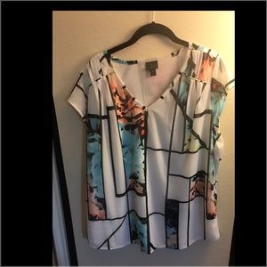 Floral Chiffon shirt