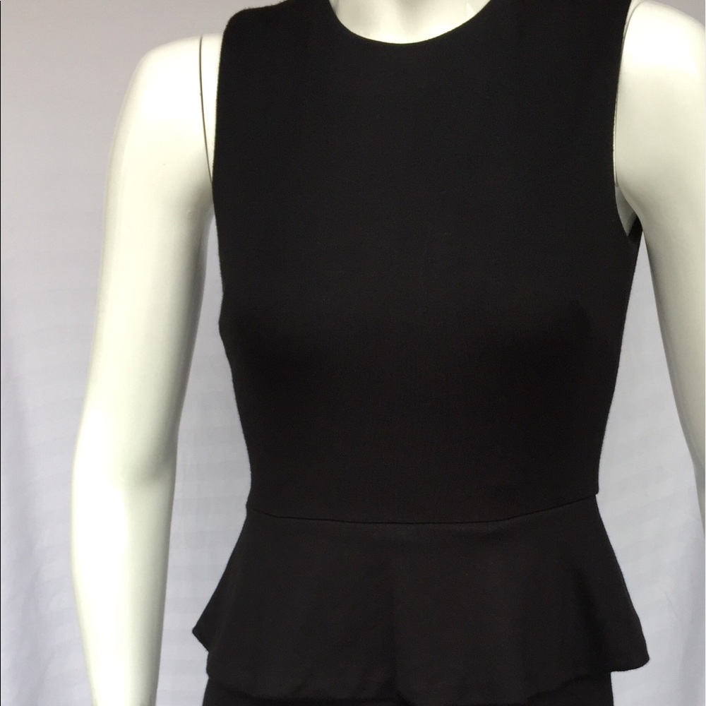 Vince Camuto womens black sleeveless mini dress 4p