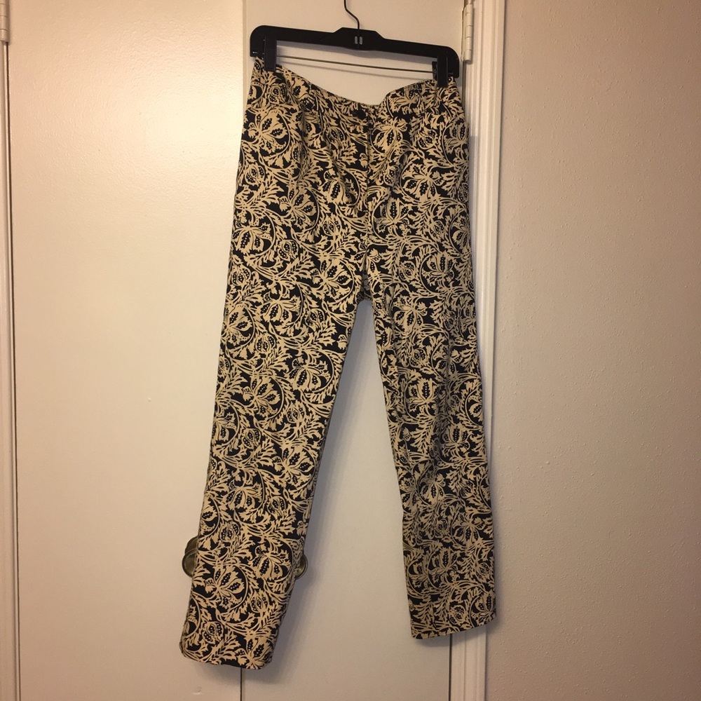 High waisted retro style clam diggers