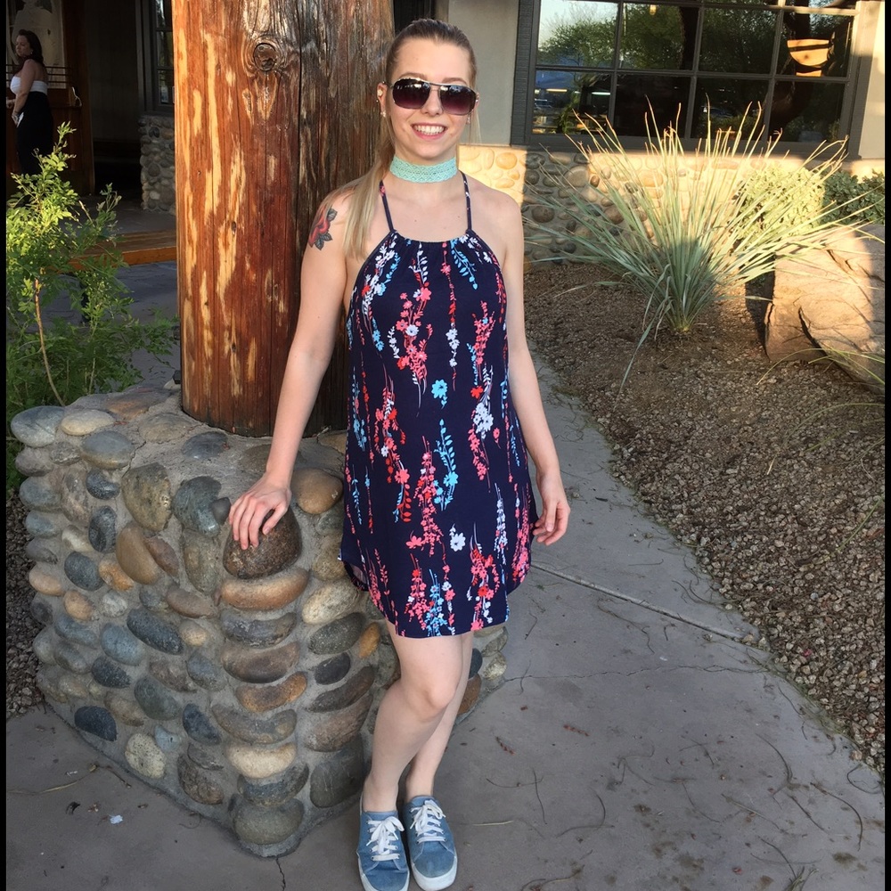 Floral summer dress