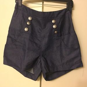 NWOT Super high waisted shorts