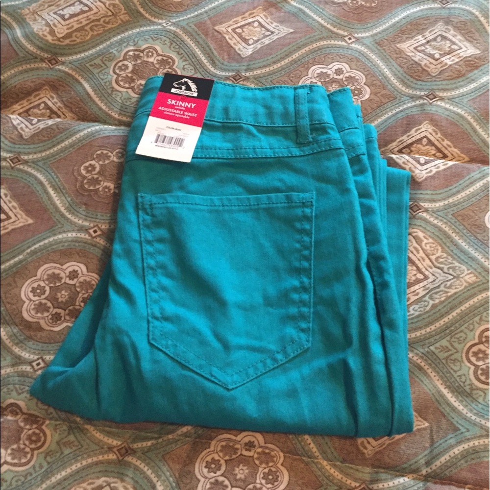 🎉🎉SALE🎉🎉size 14 skinny 👖 jeans  turquoise