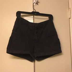High waisted shorts