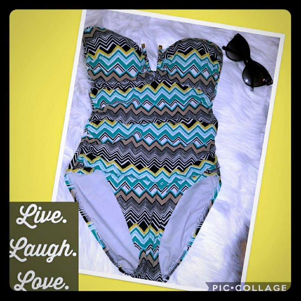 ***SOLD*** Multicolored Bathing Suit