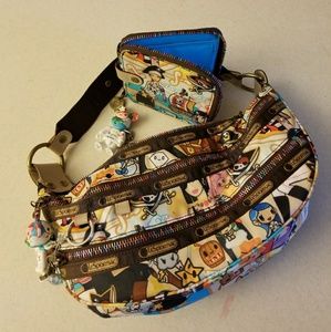 Purse and wallet ( crescent shape)