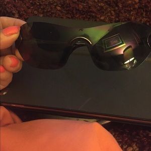 Christian Dior frameless sunglasses