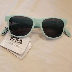 Matte mint VS Pink bottle opener sunglasses