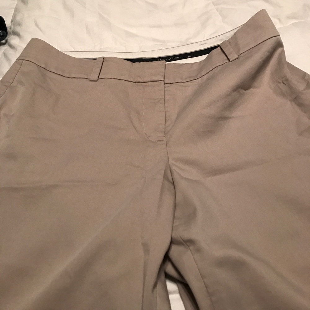 Ann Taylor khaki dress pants