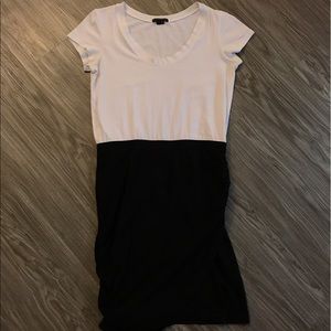 Theory color block dress