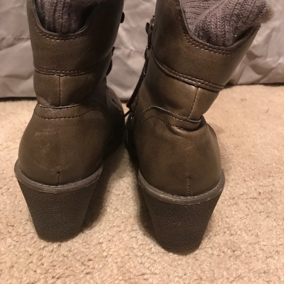 🔥 Wedge heel lace up boots - Picture 4 of 5