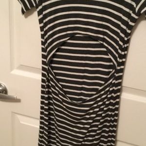 Maxi dress M cut out back