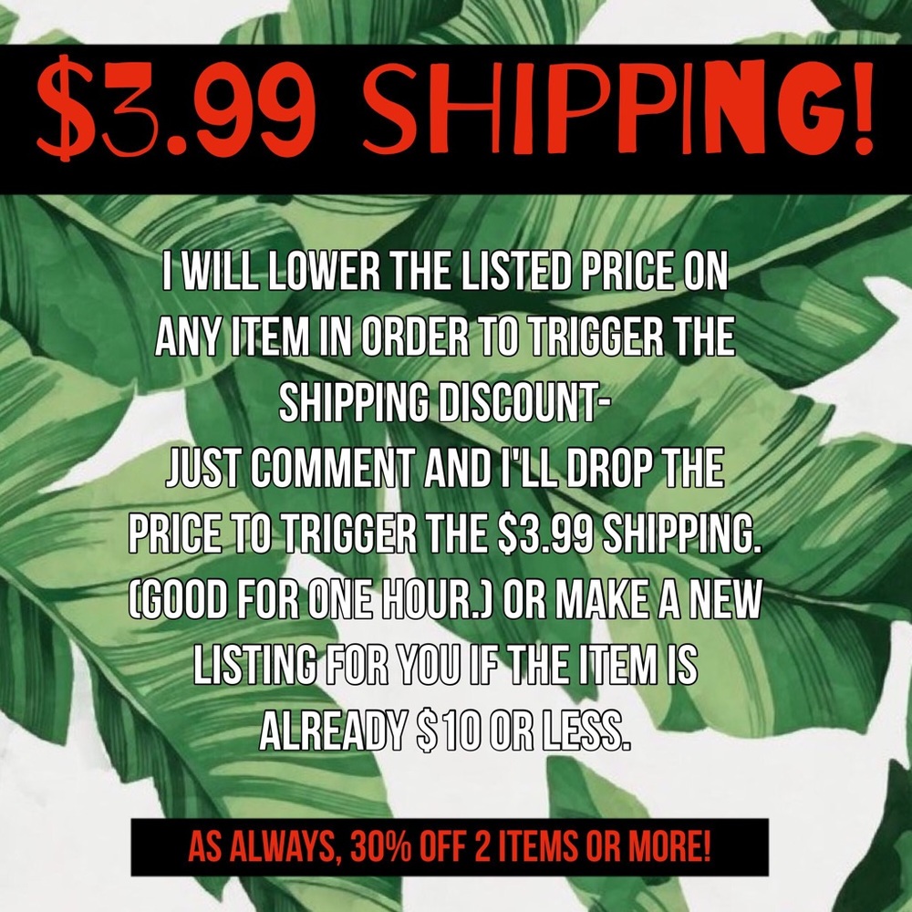 Shipping discount