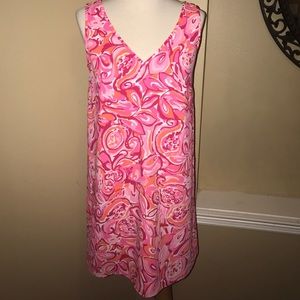 Lilly Pulitzer Calissa Mango Salsa Dress: 0 Big!