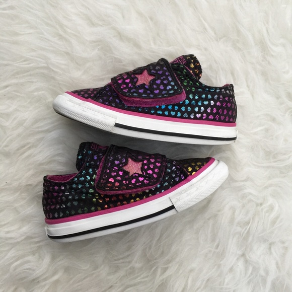 Converse Shoes Toddler Converse Metallic One Star Velcro Converse Shoes Toddler Converse Metallic One Star Velcro