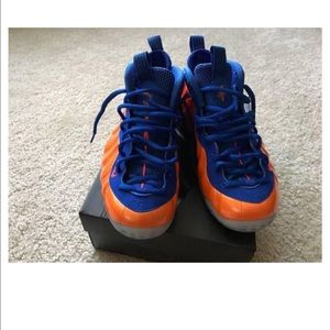 Nike foamposite Knicks color