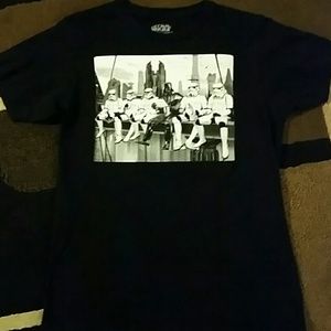 Star Wars Tee Shirt Darth Vader/Stormtroopers