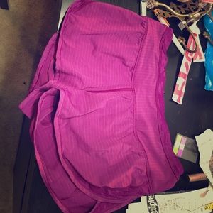 Lulu lemon antibacterial track shorts !