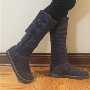 Ugg cardi boots blue- amazing condition