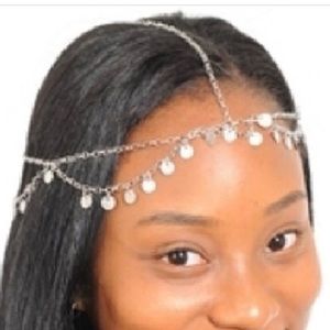 Silver Leaf Headchain