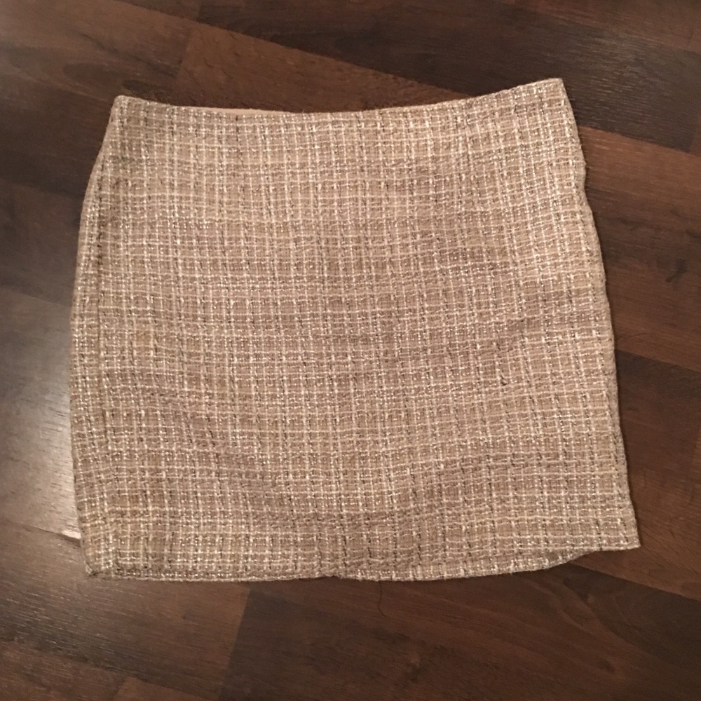 Tweed Mini Skirt