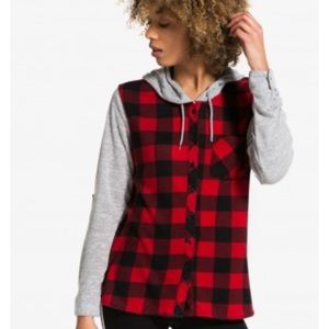 Flannel Hoodie