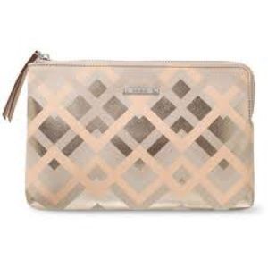 Stella and Dot metallic clutch