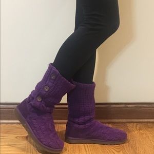 Ugg boots- purple and pink