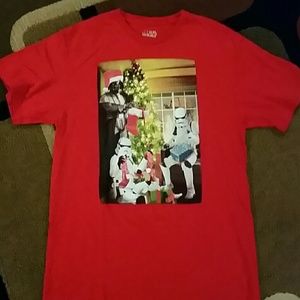 Star Wars Tee Shirt Darth Vader/Stormtroopers