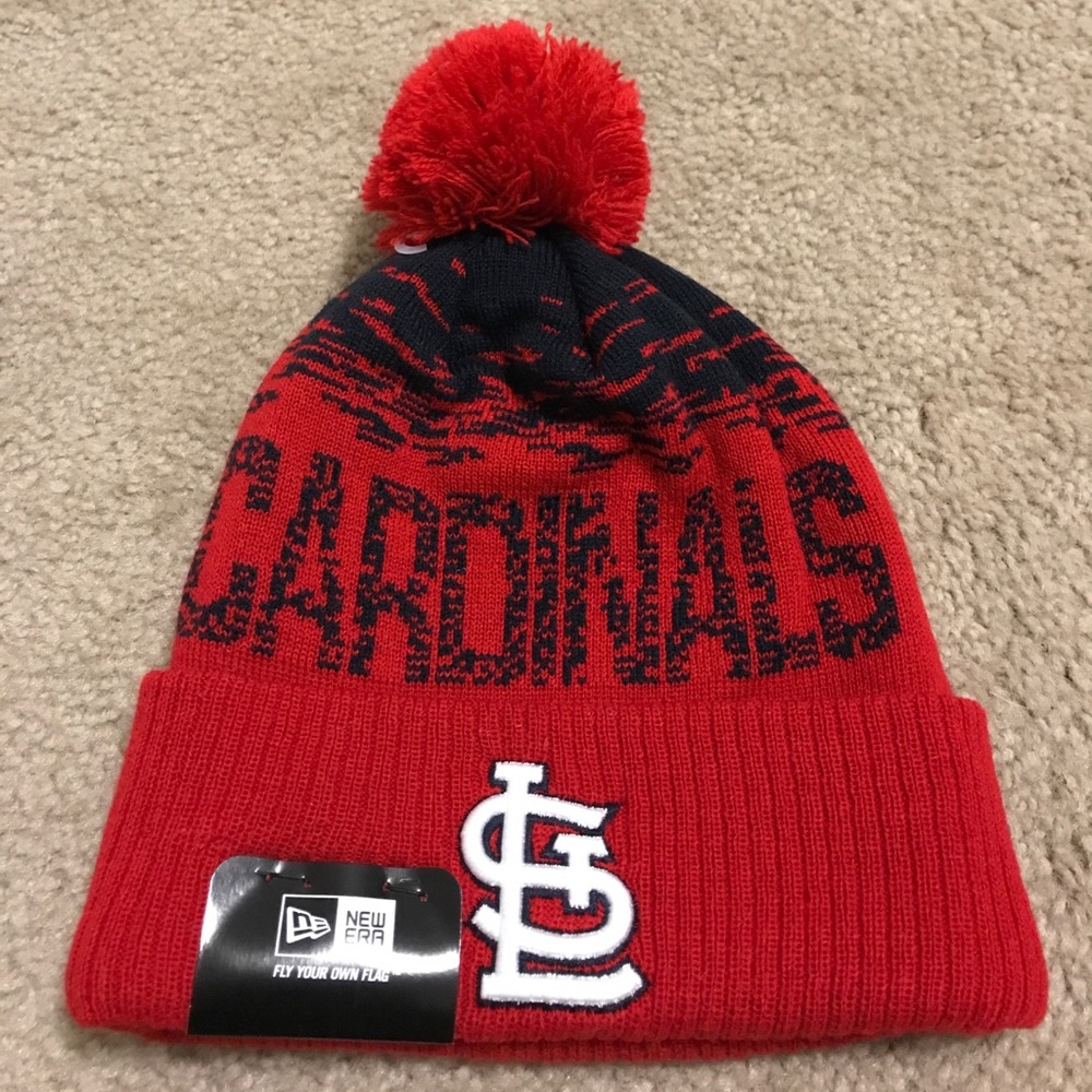 St. Louis Cardinals beanie with Pom Pom