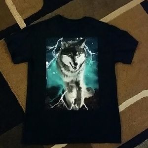 Tony Hawk Cosmic Wolf Tee Shirt