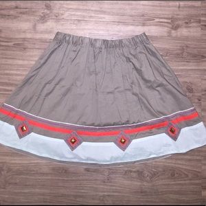 Fossil - A Line, Women's Skirt - Elastic Waist