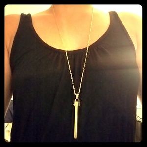 Stella and Dot Rebel pendant in gold