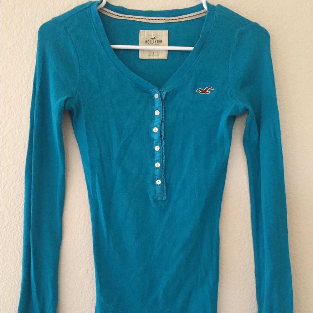 Hollister Teal Women's Top