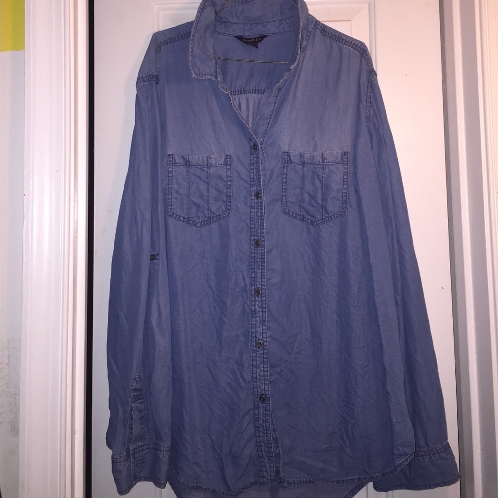 Denim long sleeve