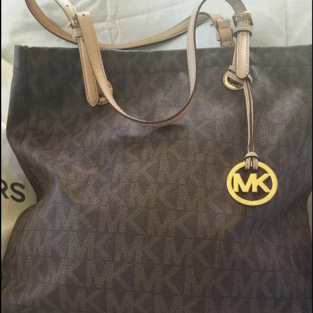 Michael Kors PVC leather tote buy or trade:)