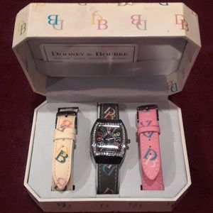 Dooney & Burke Watch w changeable Band NEVER WORN