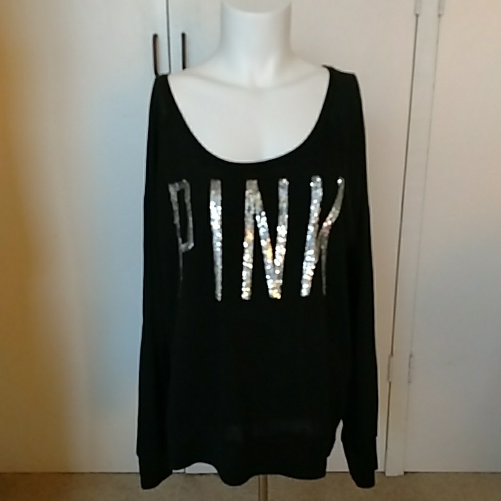 VS Pink Long Sleeve Top