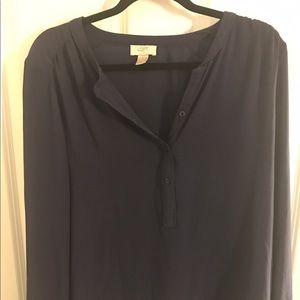 Navy LOFT top