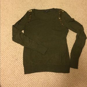 Banana Republic olive green sweater