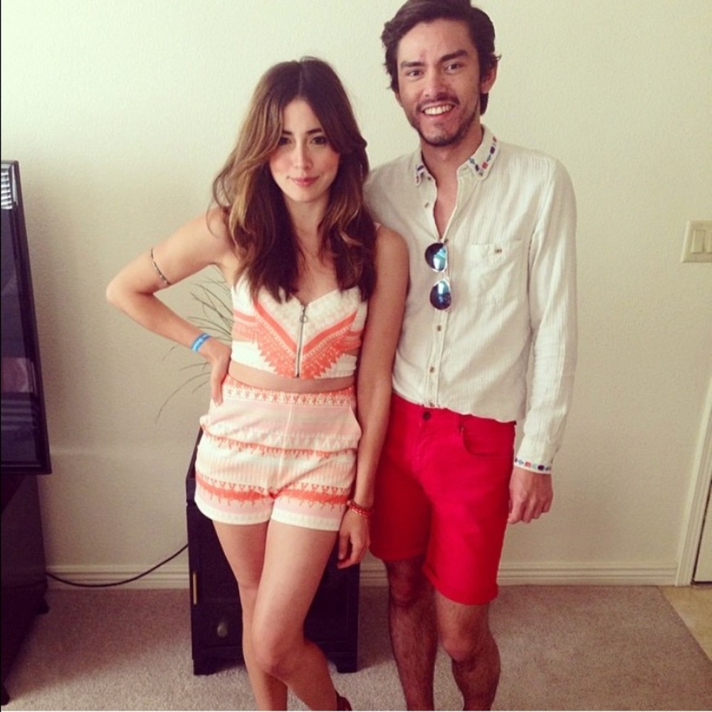 BCBGeneration 2 piece trendy boho set